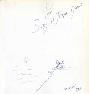 Sempe, Jean-Jacques | SEMPE, JEAN-JACQUES. Beau Temps. Magnifique dessin... | Aibo Art Auction