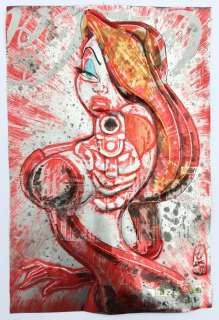 ComicCAN - ORIGINAL Artwork by Chris Duncan - JESSICA RABBIT  - ART (2018) | Catawiki