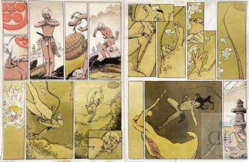 Michet/Tao. Paire de mises en couleurs pour les planches… | Dagoty