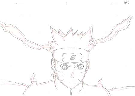 Masashi Kishimoto (Concept) | Masashi Kishimoto - Naruto - Chakra de Kyubi | 2DGalleries