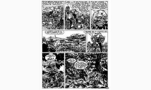 DANY. Â« Bernard Prince Â«. Encre de Chine noire pour la planche 30 de l’album | Tessier Sarrou