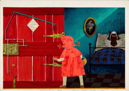 Santin Federico - "Cappuccetto Rosso (Little Red Riding Hood)", 1962 | Urania Casa d’Aste