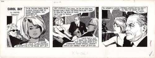 David Wright | Wright - Carol Day Strip #3280 | ComicArtFans Classifieds