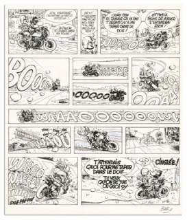 Bar2 | BAR2 JOE BAR TEAM Tome 1, Vents d’Ouest, 1990 Planche... | Daniel Maghen Enchères