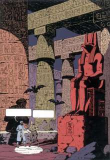 Jacobs | Blake & Mortimer, bleu de coloriage et film noir p… | Banque Dessinée