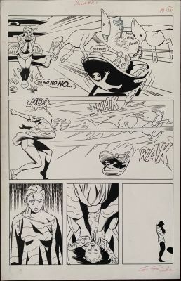 Steve Rude | Rude, Steve - Nexus #101 Pg 15 (11X17) | ComicArtFans Classifieds