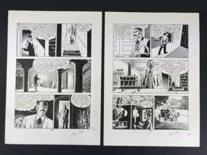 Tex #443 - F. Civitelli - 2x original pages - Loose page - First edition - (1997) | Catawiki