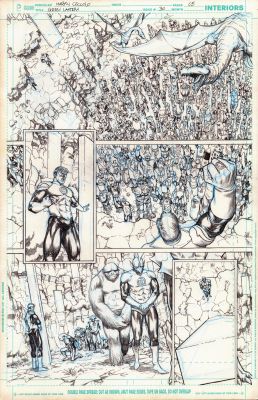 Martin Cóccolo, Martin Coccolo | Green Lantern Issue 30 Pg 5 (2014) Martín Cóccolo | ComicArtFans Classifieds