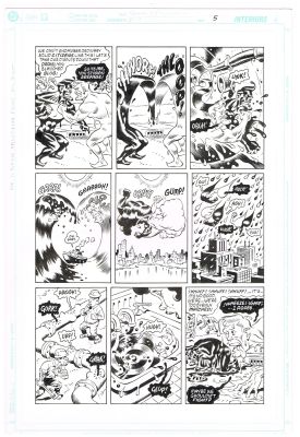 Alan Moore | Hilary Barta | Tomorrow Stories #9 Pg 5 Splash Brannigan | ComicArtFans Classifieds