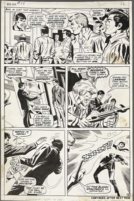Don Heck, Mike Esposito | Don Heck Mike Esposito Iron Man #34 Pg 9 | ComicArtFans Classifieds
