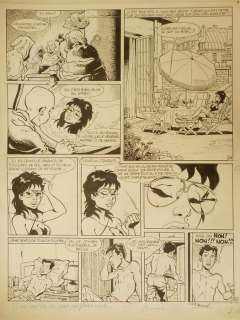 Renaud - Original page (p.38) - Pokervrouw 5 - De vervloeking - (1986) | Catawiki