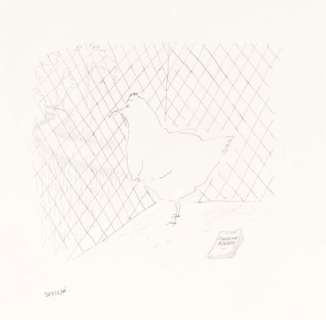 Jean-Jacques Sempé... | Jean-Jacques SEMPÉ (1932-2022) Flaubert Encre de Chine. Signée... | misc / divers