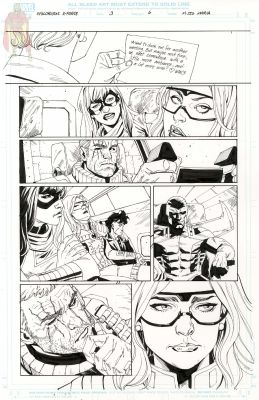 Michael Sta Maria | Inglorious X-Force Issue 3 Page 6 By Michael Sta Maria | ComicArtFans Classifieds