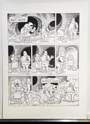 Paul Kirchner | Hieronymus & Bosch, "Salt Mine" | ComicArtFans Classifieds