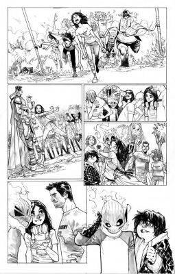 Humberto Ramos | Fs: Strange Academy #9 Pg 19 | ComicArtFans Classifieds