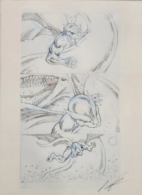 Rob Liefeld | Deadpool Team Up #1 Prelim By Rob Liefeld | ComicArtFans Classifieds