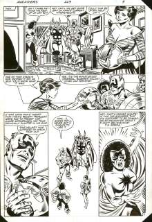 Al Milgrom / Joe Sinnott | Avengers #229 Pg9 | La French Collection