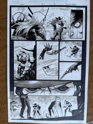 German Peralta | Magik #1 Pg 21 | ComicArtFans Classifieds