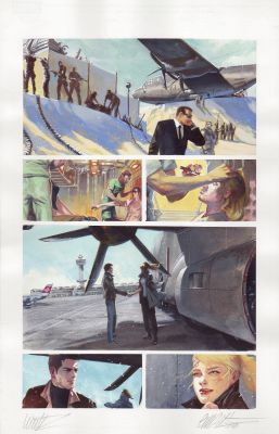Gabriele Dell’otto, Werther Dell’edera | Dell’otto - Spider-Man: Family Business P.87 | ComicArtFans Classifieds
