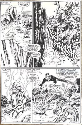 John Buscema, Tom Palmer | Avengers 266 Page 14 | ComicArtFans Classifieds