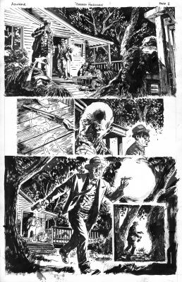 Gabriel Hardman | Kolchak: the Night Stalker - Page 8 By Gabriel Hardman | ComicArtFans Classifieds