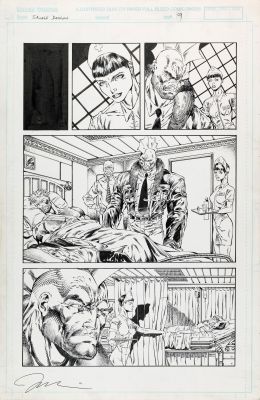 Lot 300 - Lee Jim - "Savage Dragon - Team-up With Grifter", 1993 | Urania Casa d’Aste