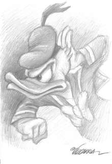 Angry Donald - Original Drawing - Joan Vizcarra - EO | Catawiki