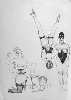 Riccardo Mannelli - Illustrazione originale - Page volante | Catawiki