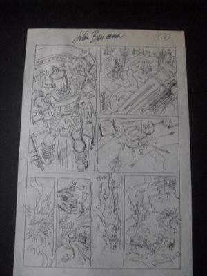 SILVER SURFER PLANCHE ORIGINALE SIGNEE BD COMICS GALACTUS | eBay Europe