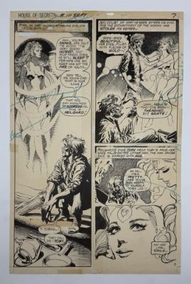 House Of Secrets #111 Original Comic Art 1st App Panel Heilgard DC Comics 1973 | eBay Europe (Buy It Now)