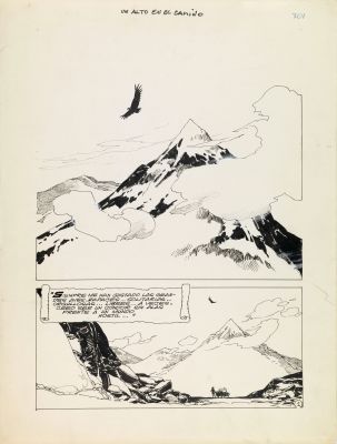 Lot 276 - Breccia Enrique - "Un alto en el camino", 1990 | Urania Casa d’Aste