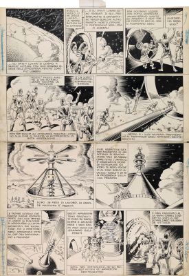 Lot 387 - Scolari Giovanni - "Saturno contro la Terra - L‘ombra di Rebo", 1938 | Urania Casa d’Aste