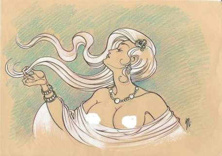 Magnus - studio originale "Le 110 pillole" - Page volante - (1985) | Catawiki