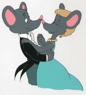 Bommel en Tom Poes - Originele filmcell + lijntekening- dansend paartje - (1981) | Catawiki