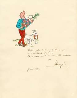 Hergé (Georges Remi, 1907-1983). | BDEnchères