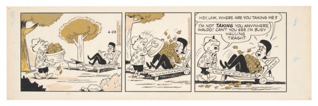 Lot 80 - Mr. Magoo Original Comic Strip Art. | Van Eaton Galleries