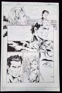 Norm Rapmund Autographed Mera #2 Comic Ink Art | misc / divers