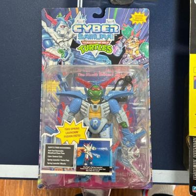 Teenage Mutant Ninja Turtles Cyber Samurai Raphael Actionfigur mit Spring Lau | eBay Europe (Buy It Now)