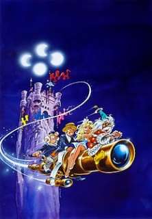 Olivier Rameau T3 - Couverture originale - Le ChÃ¢teau des 4 Lunes   - (1998) | Catawiki