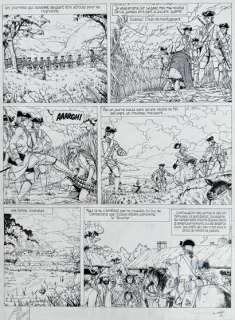 Delaby/Planche originale n°1 de l’histoire "Highlanders"… | Dagoty