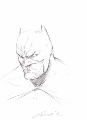 Carmen Carnero | Batman Pin-Up | The Green Room