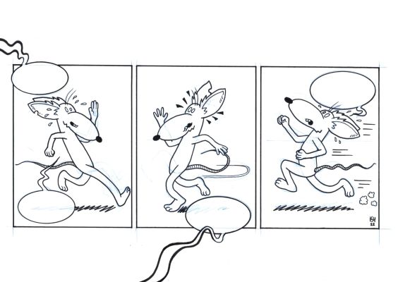 Krzysztof Churski | Szczur Teodor. Inwersja | Galeria Komiksu