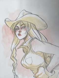 Barbucci, Alessandro - Illustration originale en couleur - Personnage Féminin | Catawiki