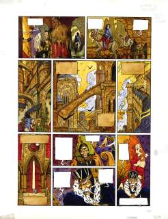 OLIVIER LEDROIT - Chroniques de la Lune Noire, tome 2 : Le vent des Dragons – Planche originale 16