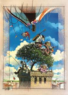 Massimiliano Frezzato (1967), Originale per Manifesto di Lucca Comics and Games