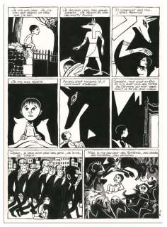 DAVID B - Lot 125 - DAVID B L‘ASCENSION DU HAUT MAL L‘Association 1996 Planche...