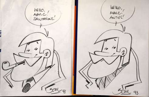 Bédu - 2 Dédicaces Clifton... | Bédu - 2 Dédicaces Clifton T14 Le clan Mc Gregor EO... | Arthema Auction