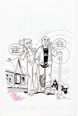 ARCHIE ORIGINAL COVER ART - Stan Goldberg - BETTY # 141