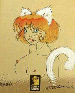 Bellamy Bruno Dédicace... | BELLAMY Bruno Dédicace sur le sketchbook édité par... | Vermot et Associés