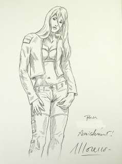 Moreno Le Régulateur Dédicace... | MORENO Le régulateur Dédicace collée sur l’album Cordelia... | Vermot et Associés